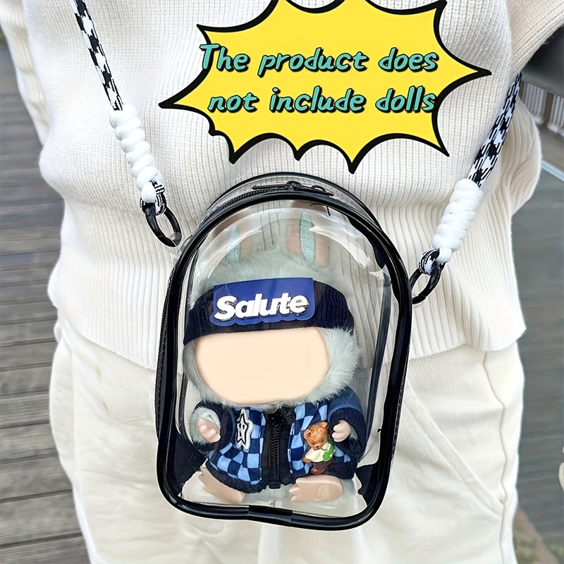 5.91-inch doll backpack, suitable for Labubu
