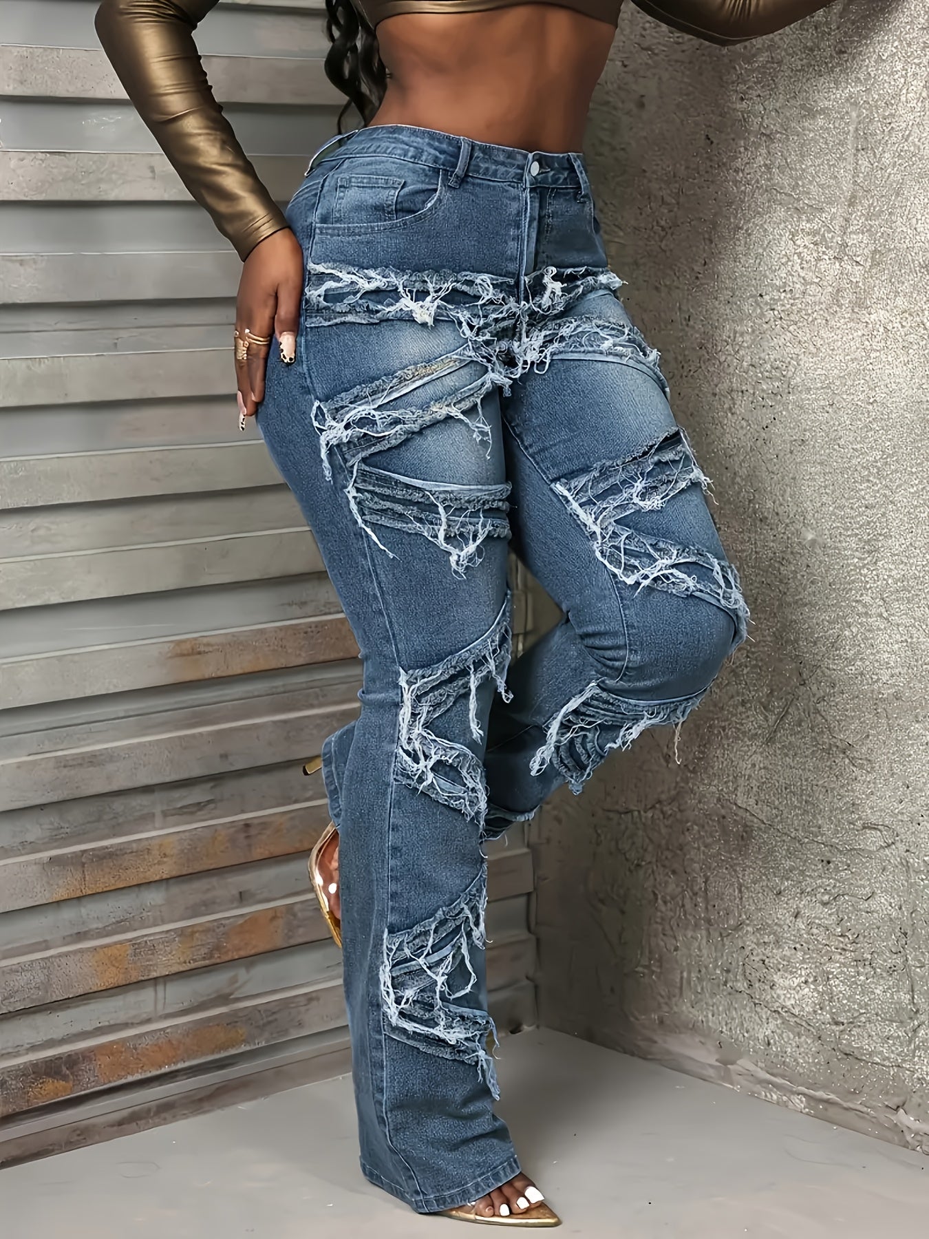Raw Edge Jeans