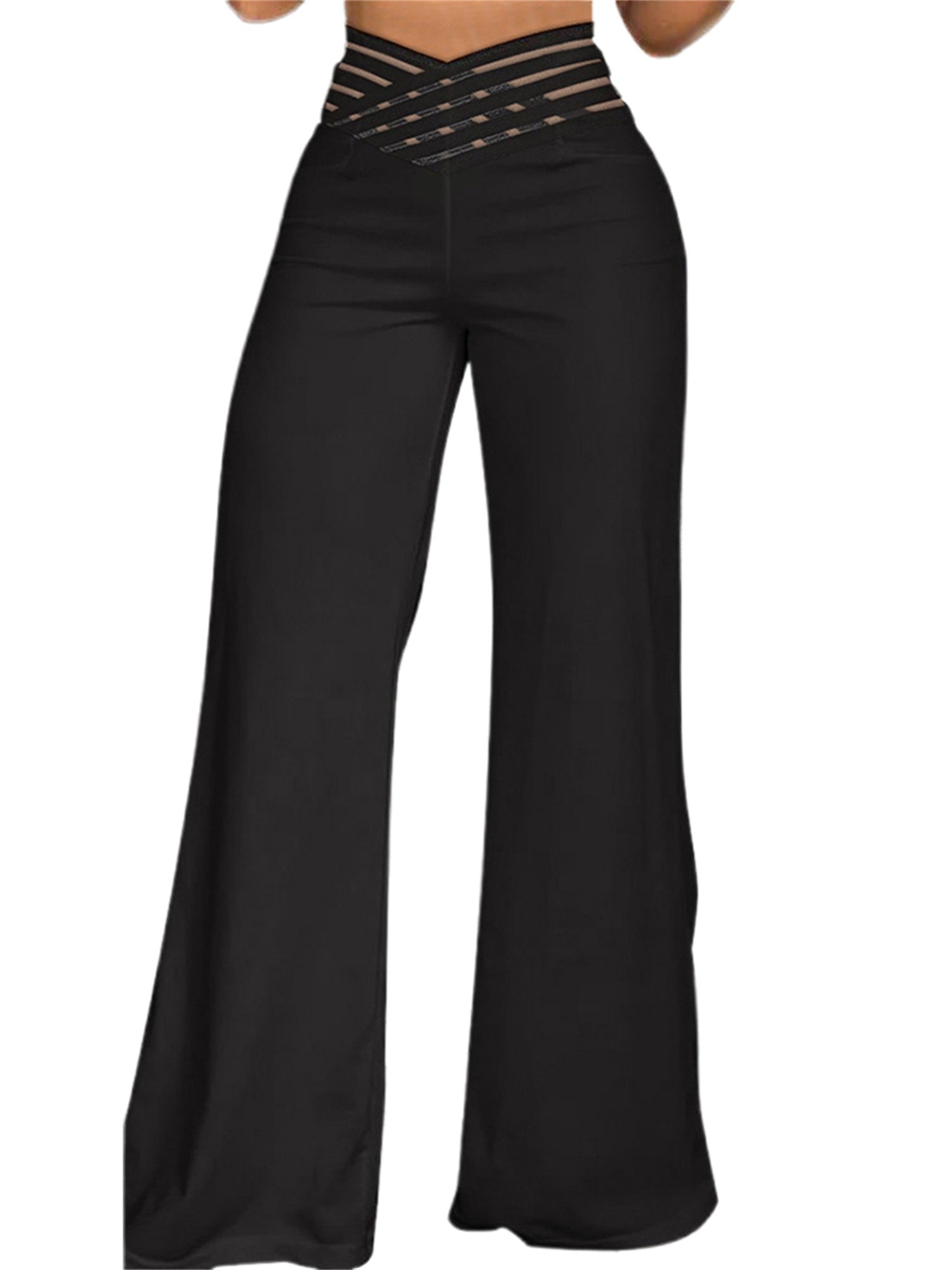 High-Waisted Wide Leg Pants