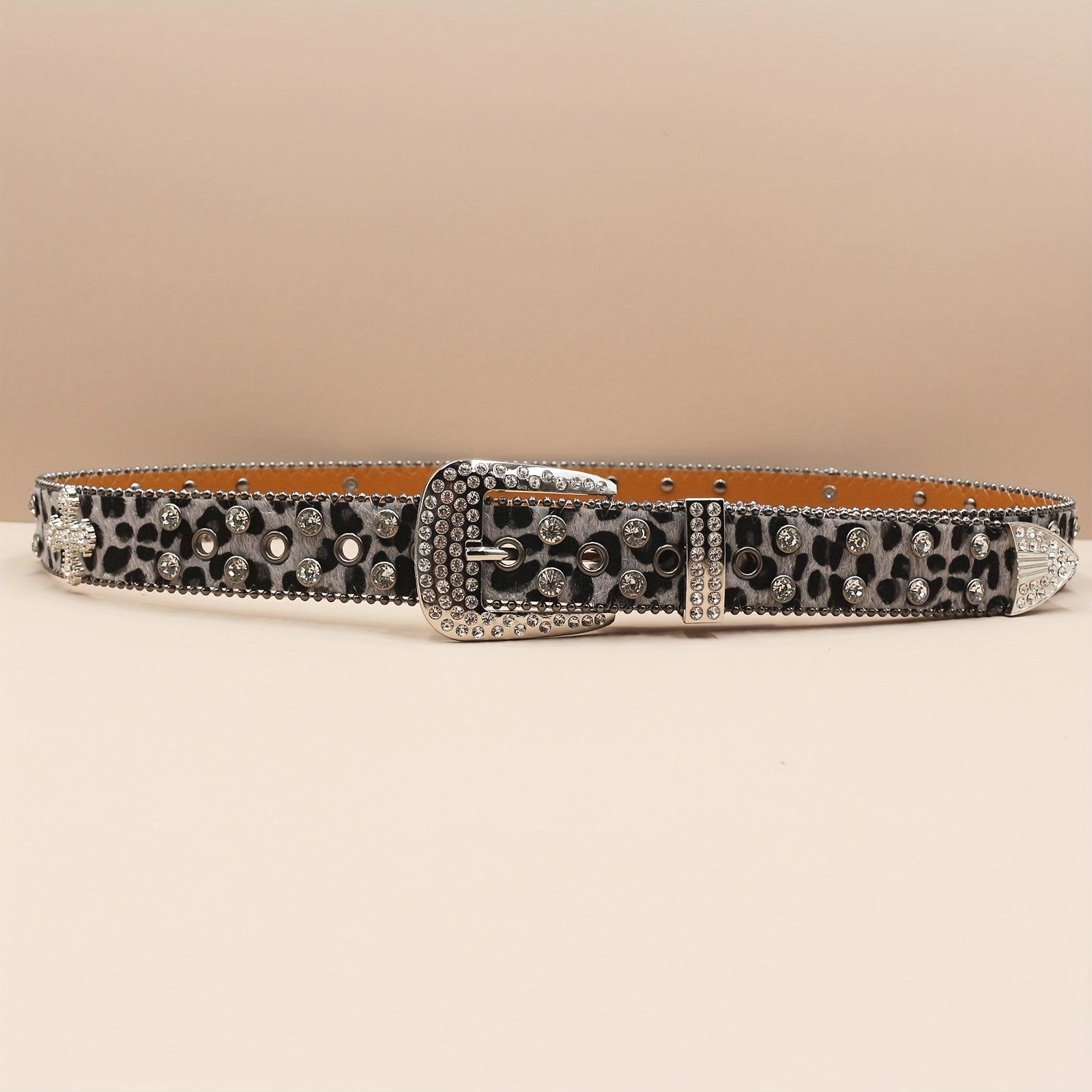 Leopard Print Belt