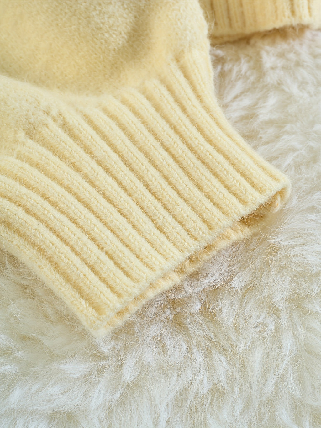 Women's Mustard Yellow Sweater - Elegant Hooded Pullover Sweater with Drawstring Hood, Soft Longline Top for Fall/Winter, Casual Chic Outfits (Non-Transparent Fabric), Cozy Autumn Apparel, Relaxed Fit, Medium Elasticity