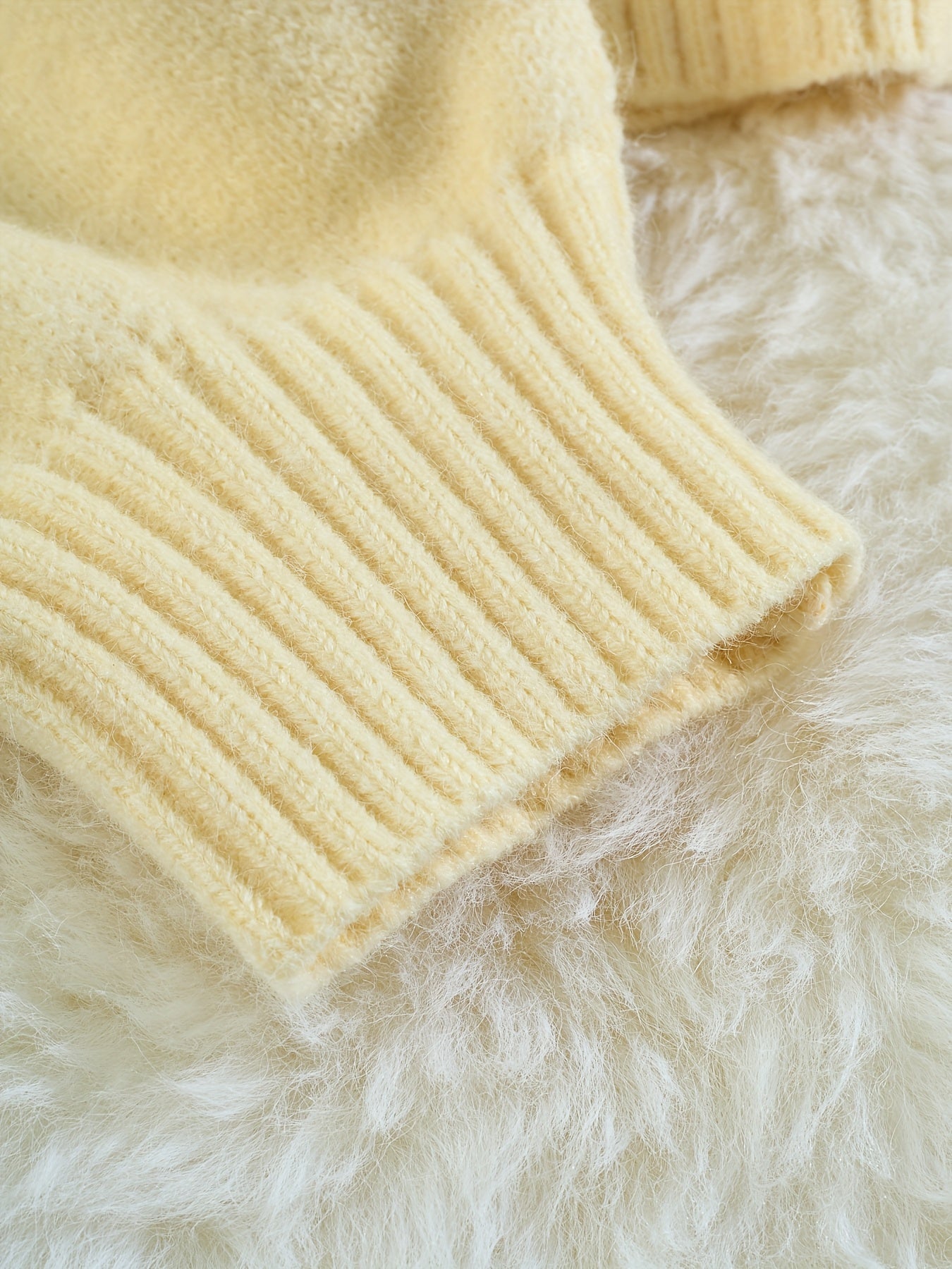 Women's Mustard Yellow Sweater - Elegant Hooded Pullover Sweater with Drawstring Hood, Soft Longline Top for Fall/Winter, Casual Chic Outfits (Non-Transparent Fabric), Cozy Autumn Apparel, Relaxed Fit, Medium Elasticity