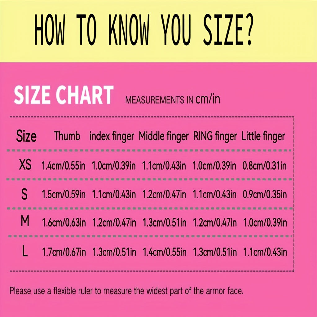 {10pcs} Handmade 3D Nail Extensions