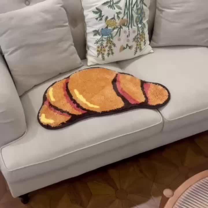 Croissant-Shaped Area Mat