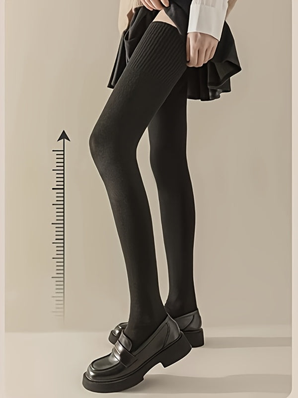 5 Pairs Autumn Winter Over-the-Knee Socks