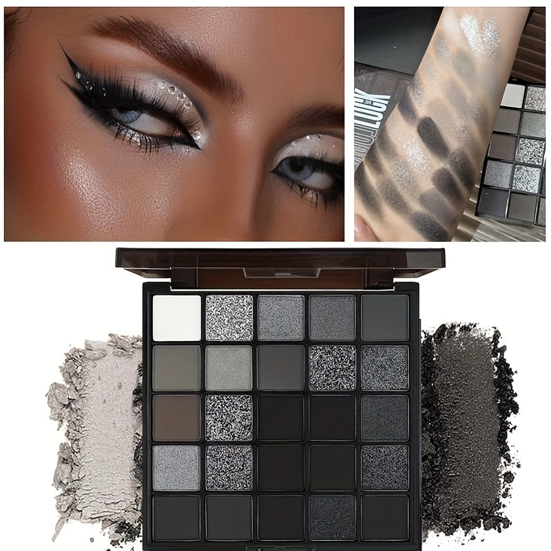 Black Smoky Eyeshadow Tray