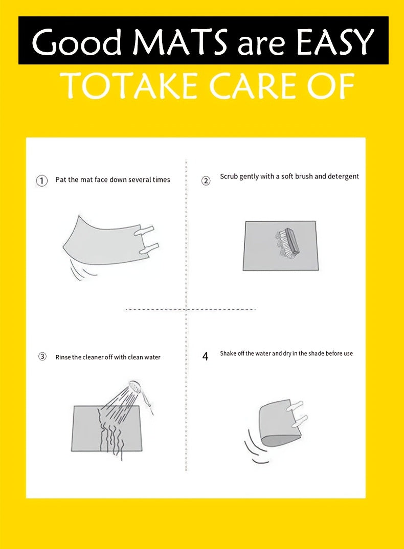 Plush Leopard Print Area Mat