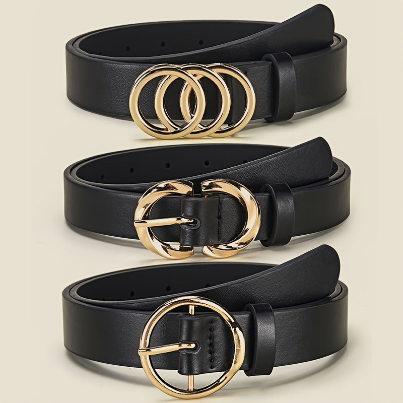 {3pcs} Simple and Stylish Multifunctional Belts
