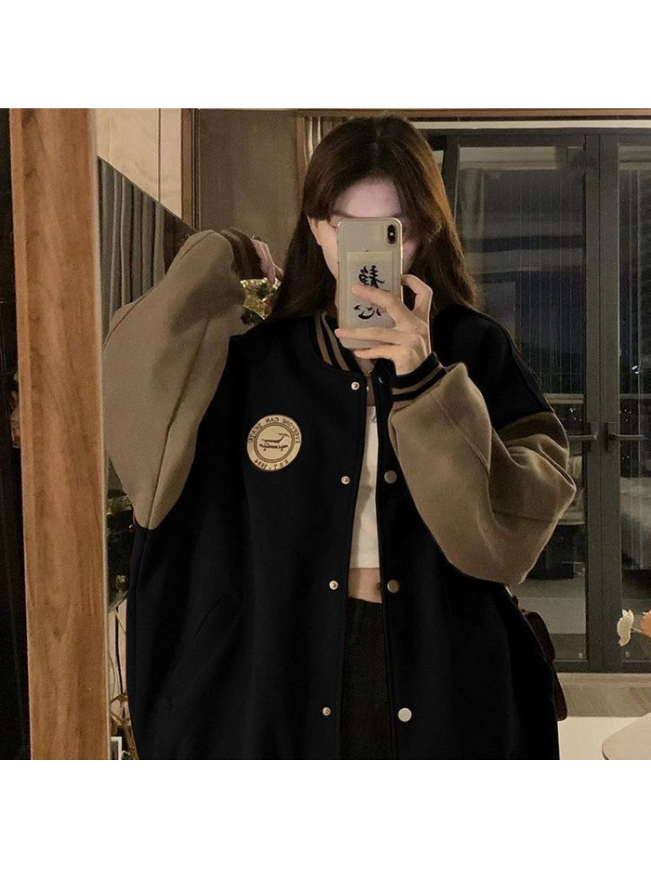 Women'S Thickened Fleece-Lined Baseball Jacket - Loose Fit Casual Cardigan Hoodie, Long Sleeve Winter Warmth, Solid Color, Cozy Fall/Winter Outerwear for Everyday &