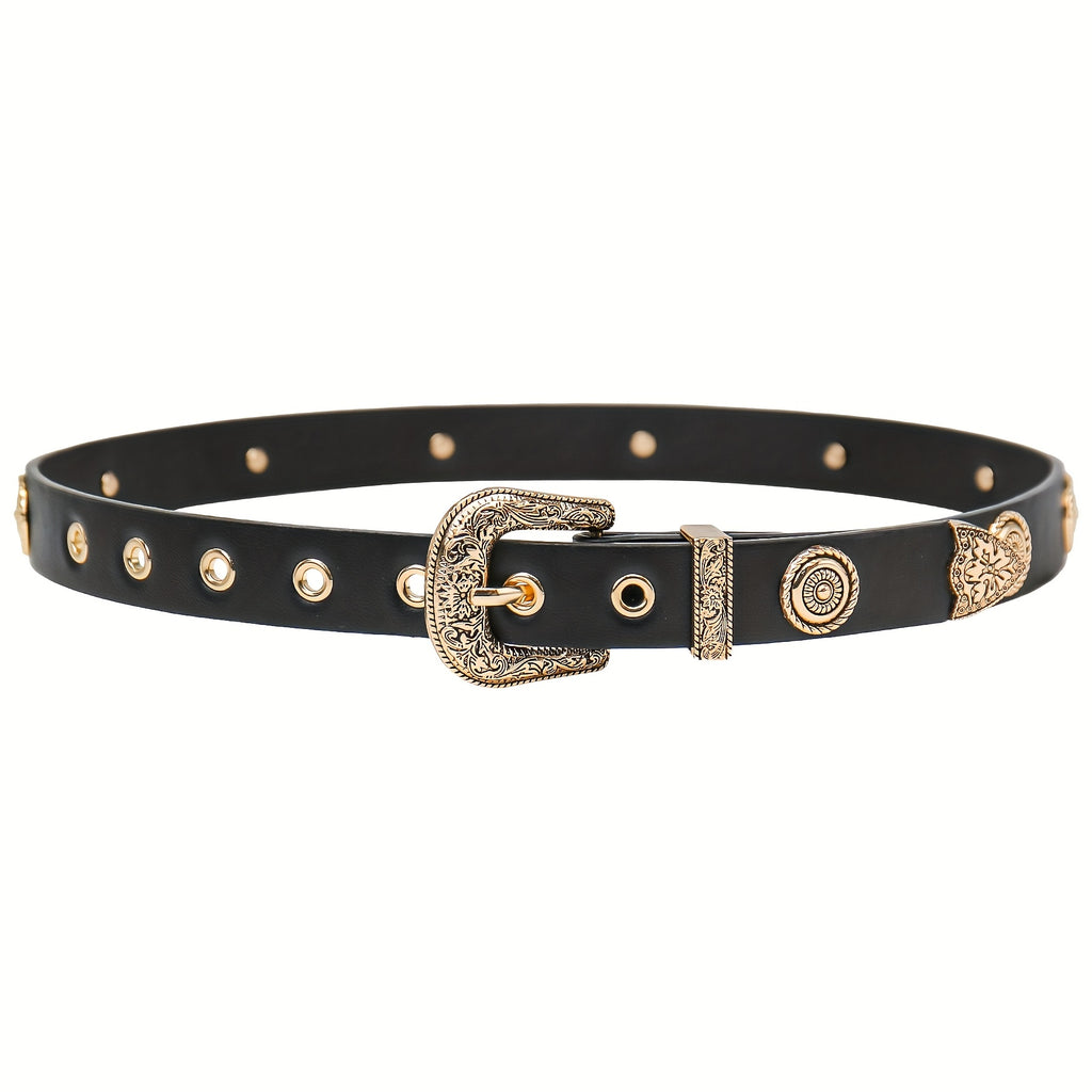 Western Punk Studded Belt