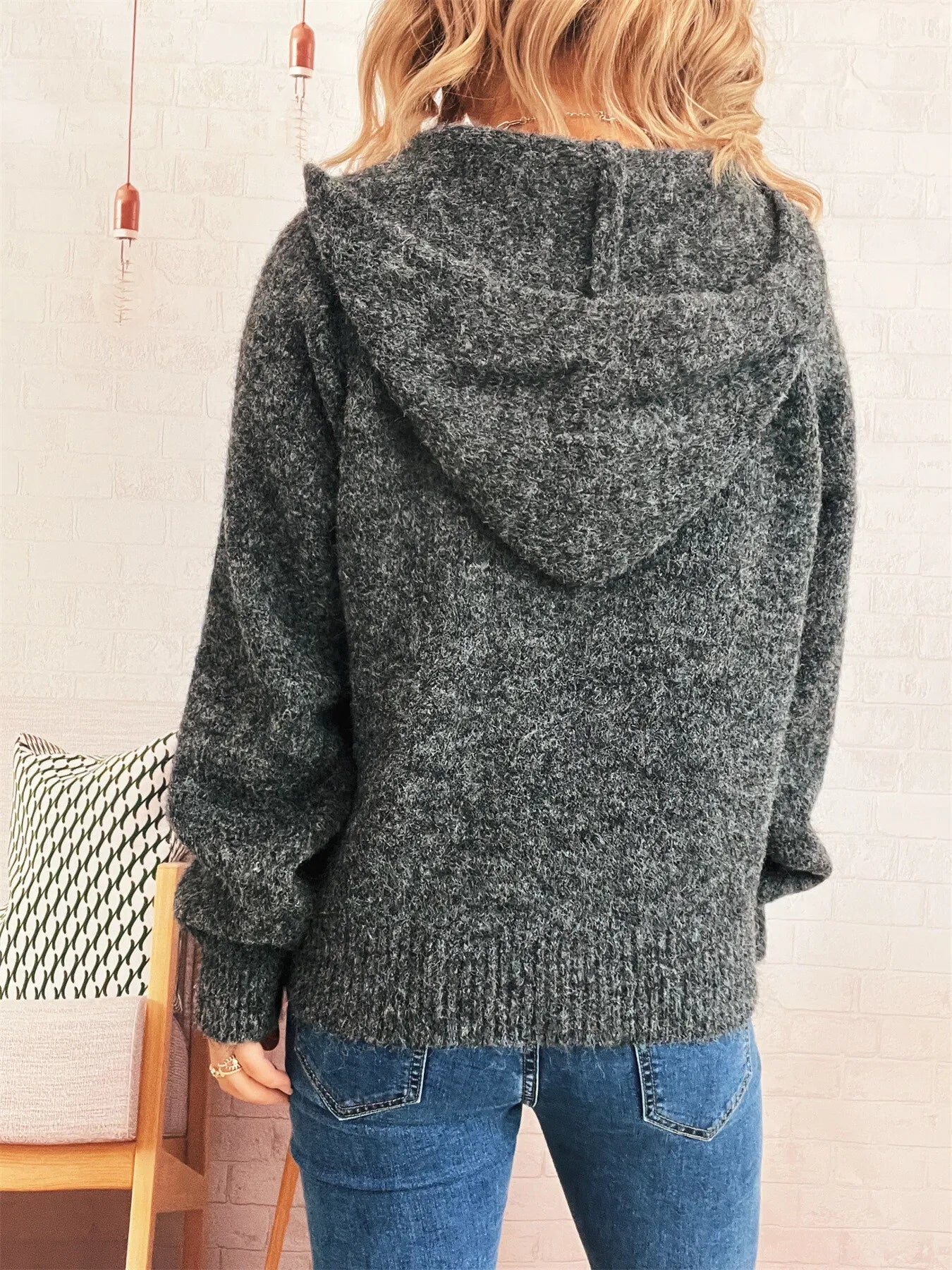 Macie's Quarter Zip Sweater