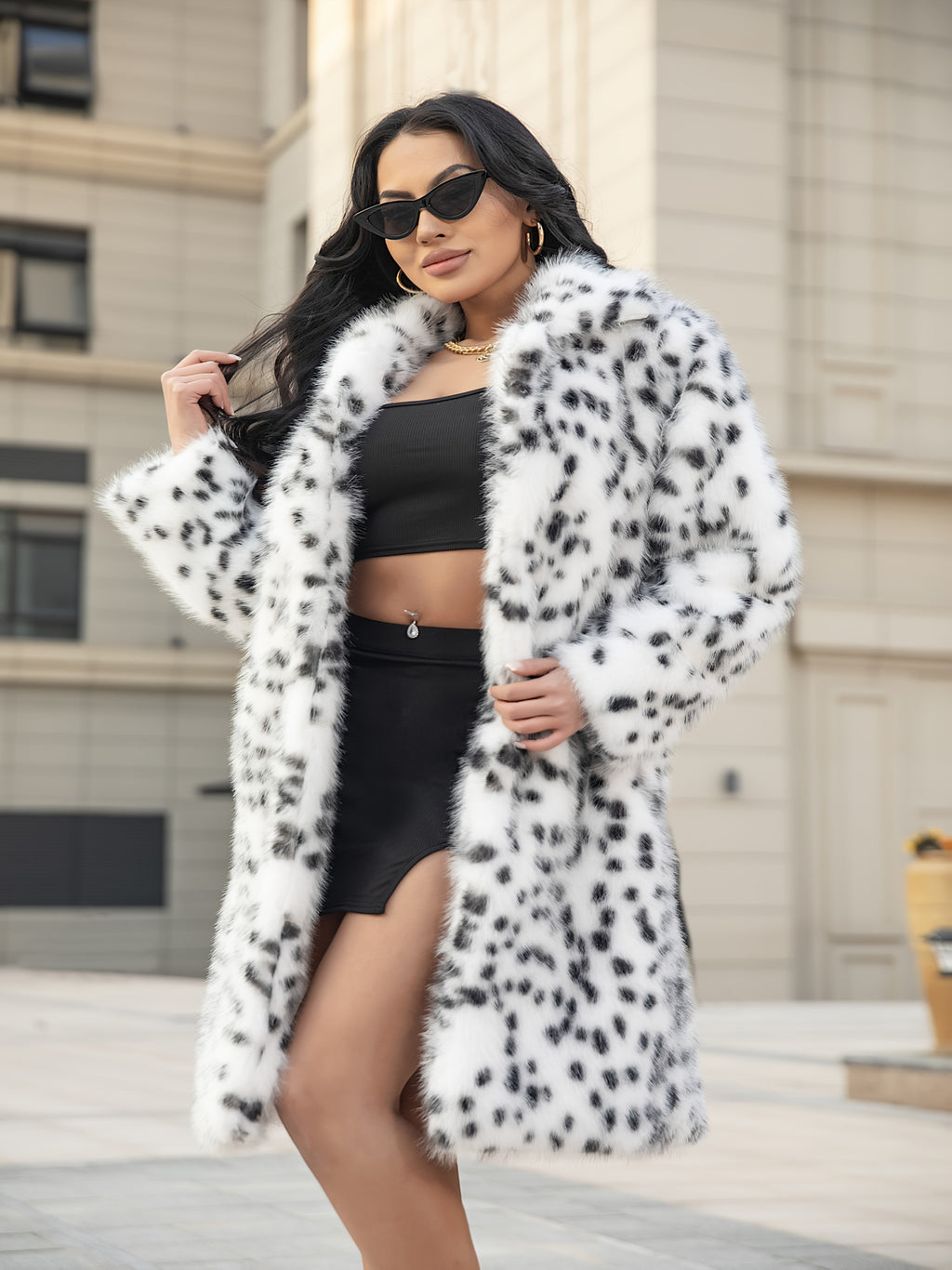 Faux Fur Coat