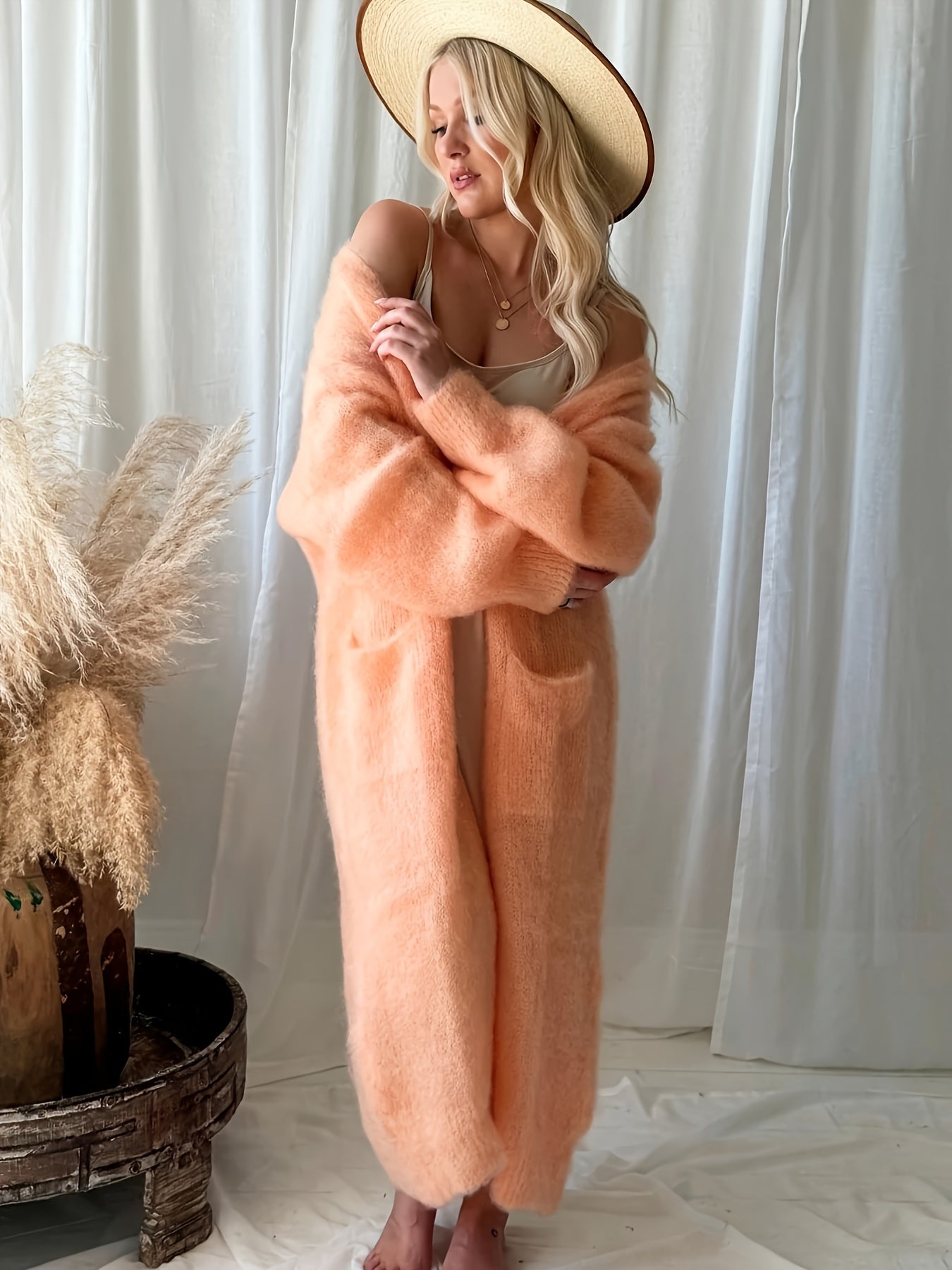 Women's Autumn/Winter Warm Long-Sleeve Cardigan LL425