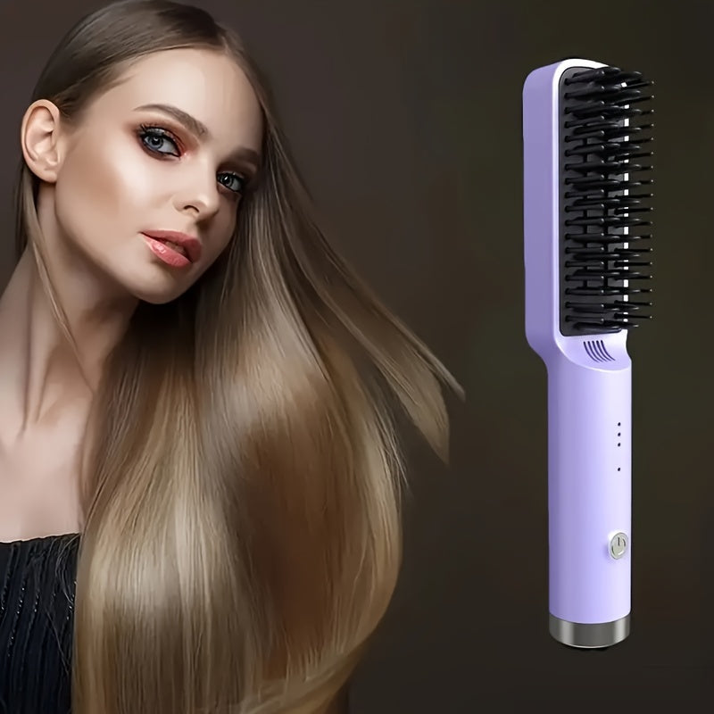 3-Minute Fast Straight Hair Comb with Ceramic Heating
