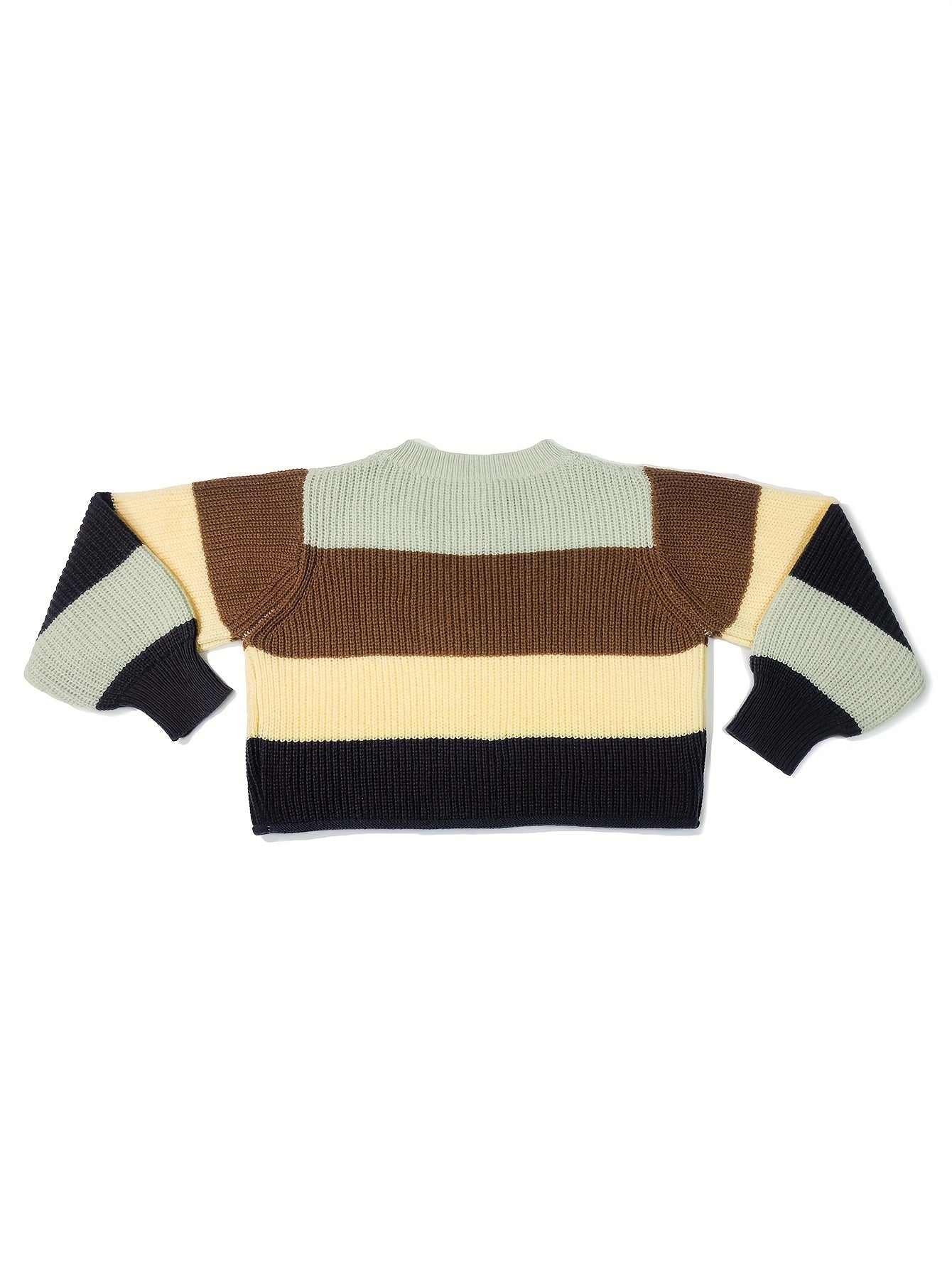 Cozy Striped V-Neck Sweater