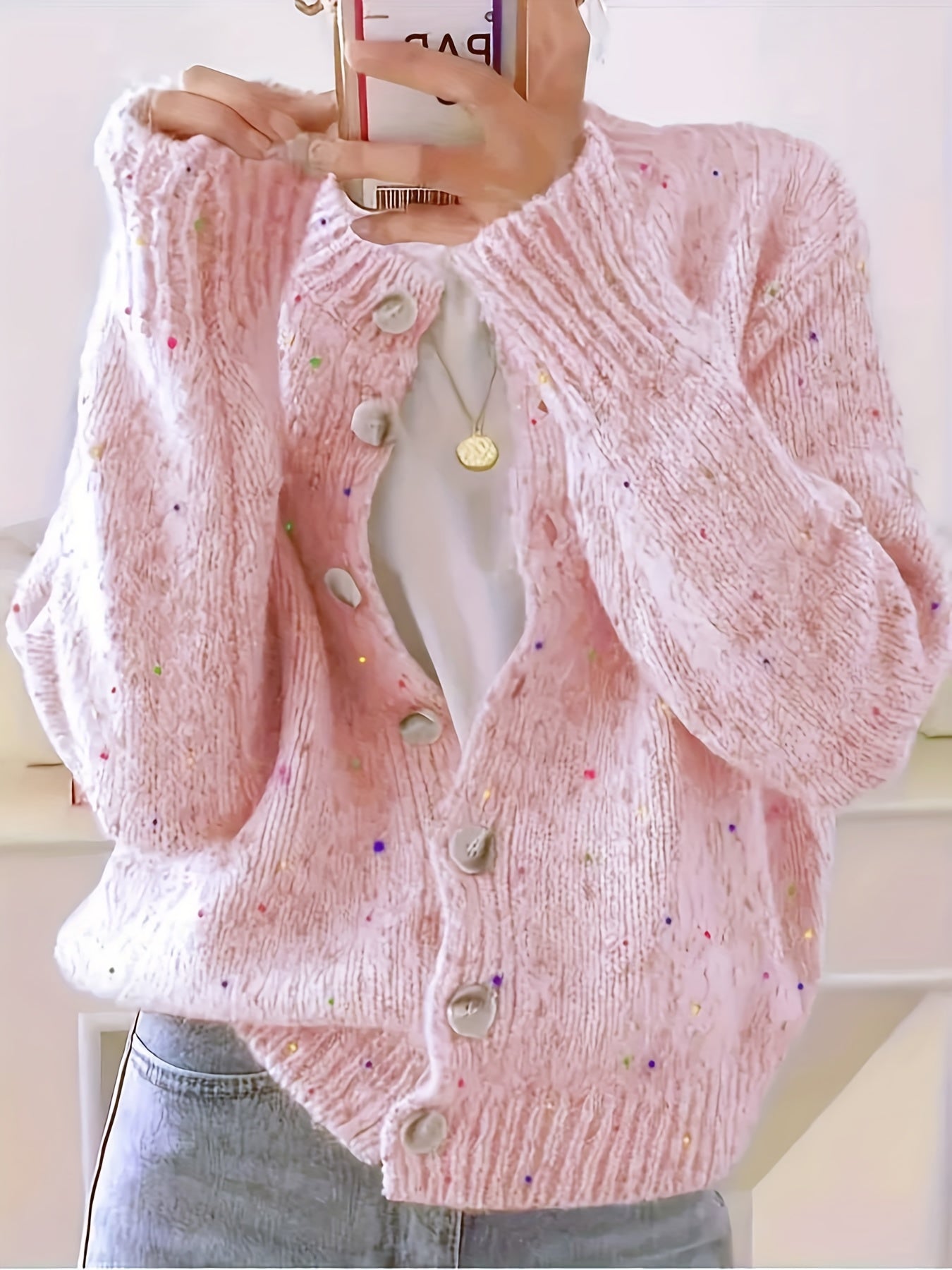 Elegant Colorful Cardigan