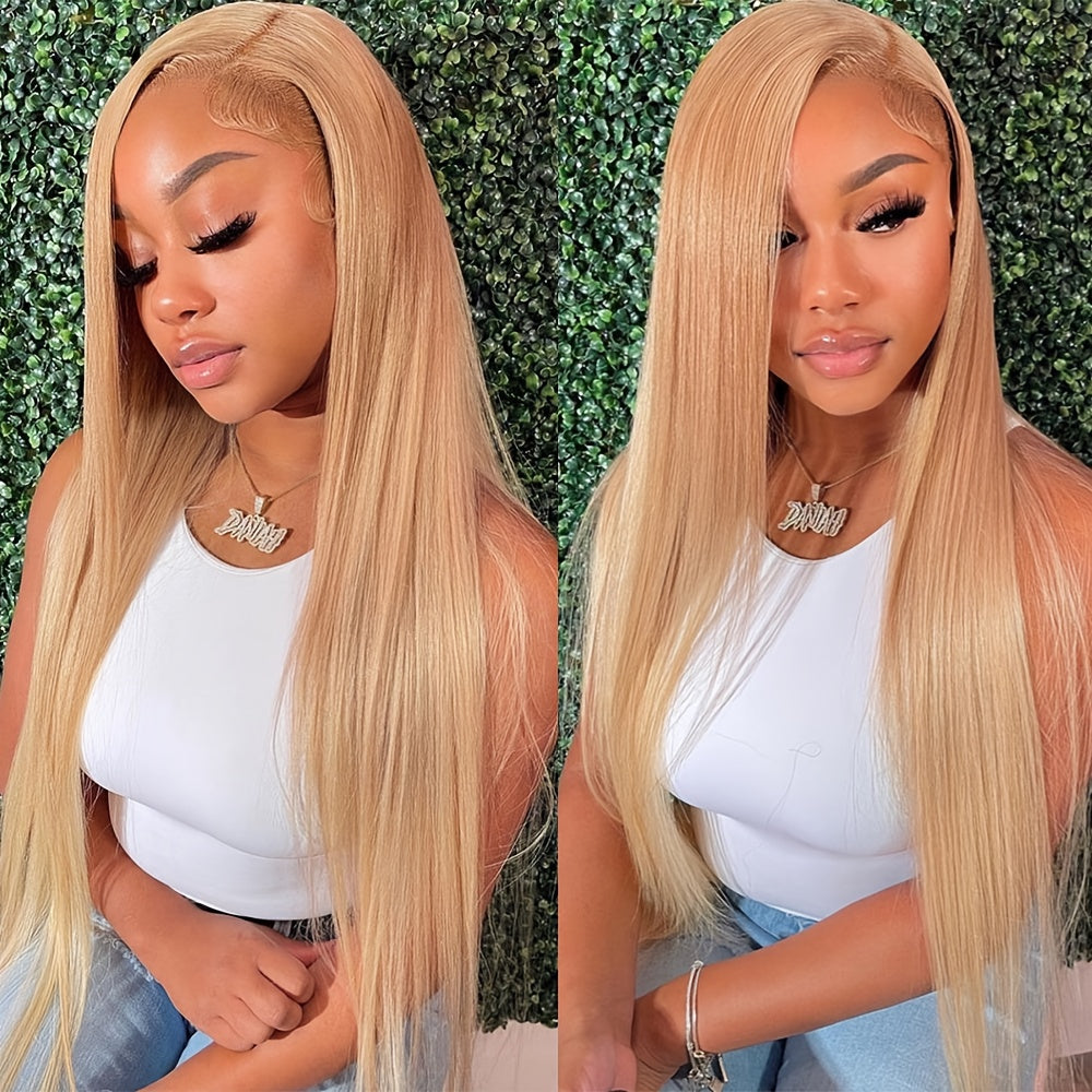 200% Density Honey Blonde Lace Front Wig