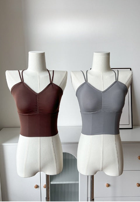 Set of 4 Sexy Lace-Back Camisoles