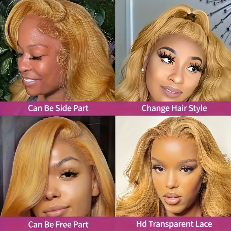 13x6 Body Wave Honey Blonde Wig