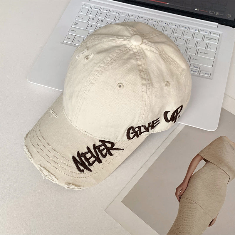 Distressed Baseball Cap