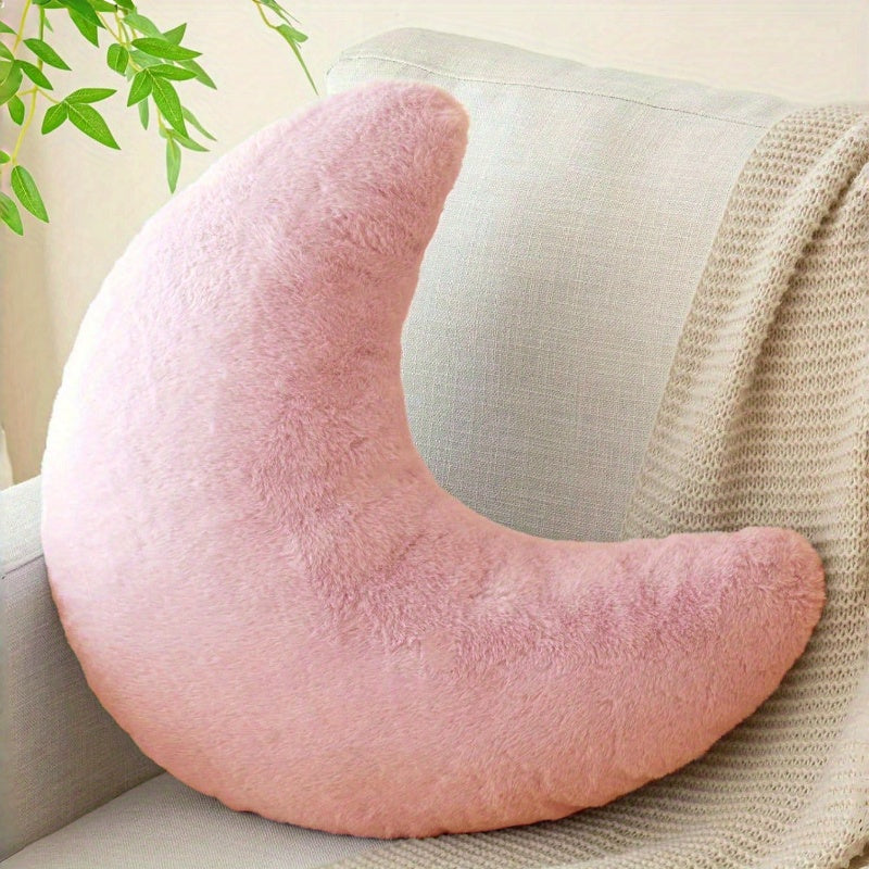Soft Moon Pillow with 6 Color Options