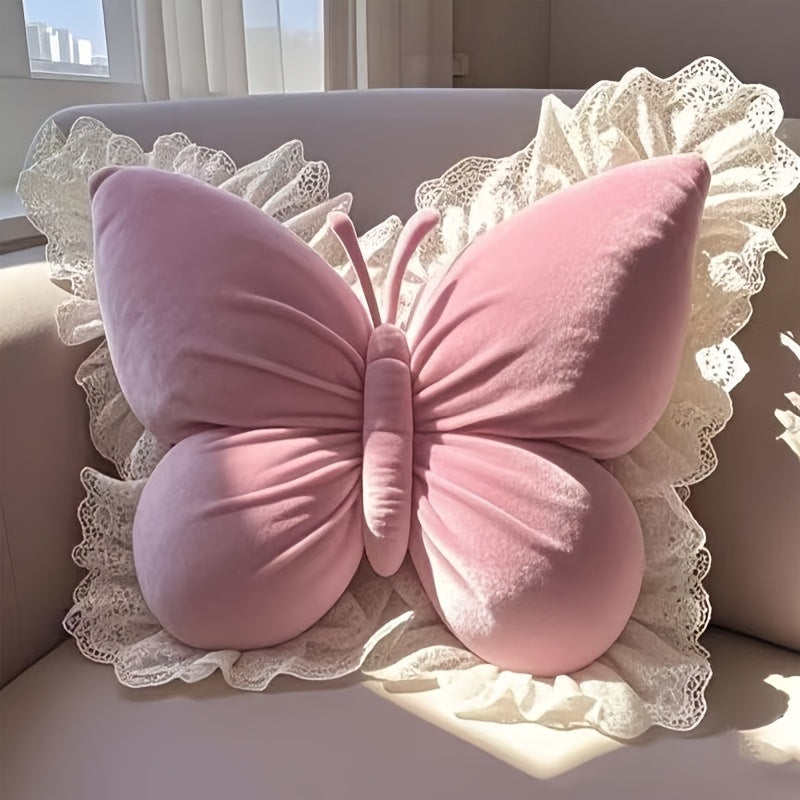 Butterfly-Shaped Pillow