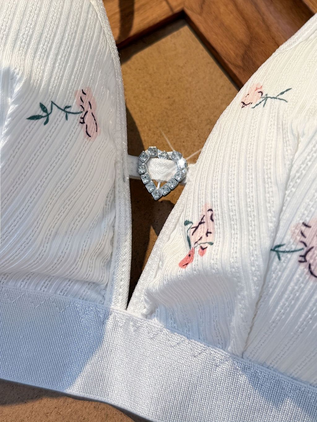 Floral Print Lingerie Set