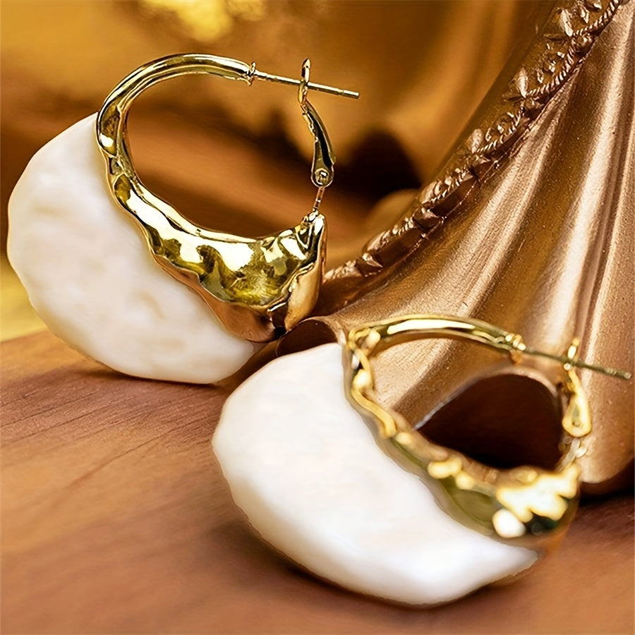 High-end Temperament Irregular Earrings