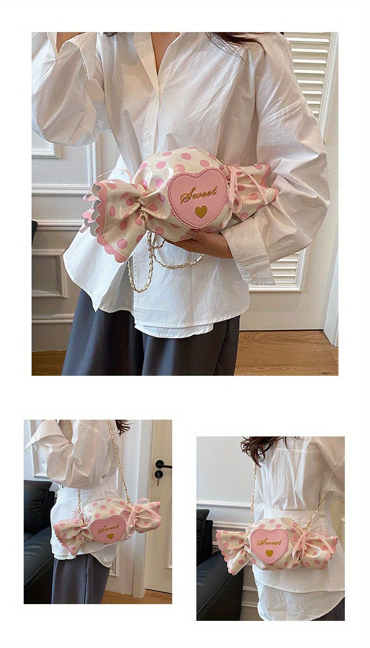 Cute Candy-Shaped Mini Crossbody Bag