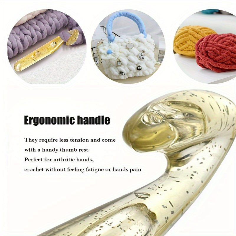 1pc/3pcs/5pcs Large Crochet Hook