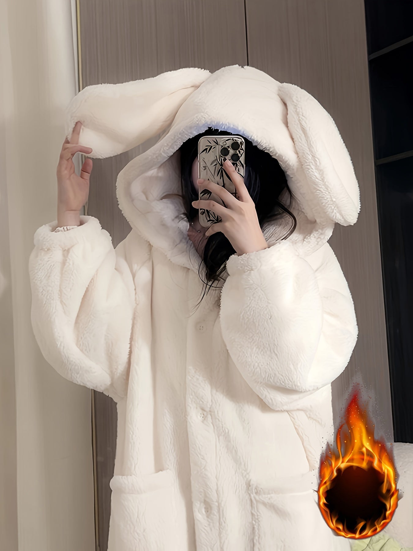 Rabbit Ears Hooded Pajama
