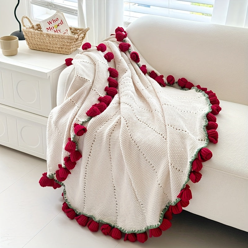 Rose Bouquet Blanket