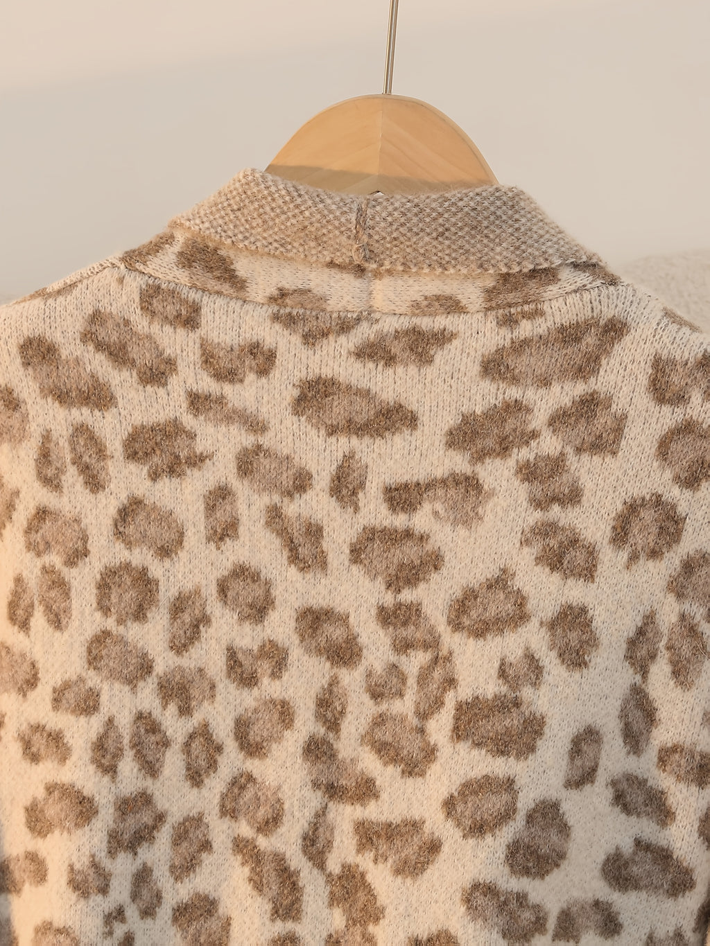 Leopard Print Cardigan