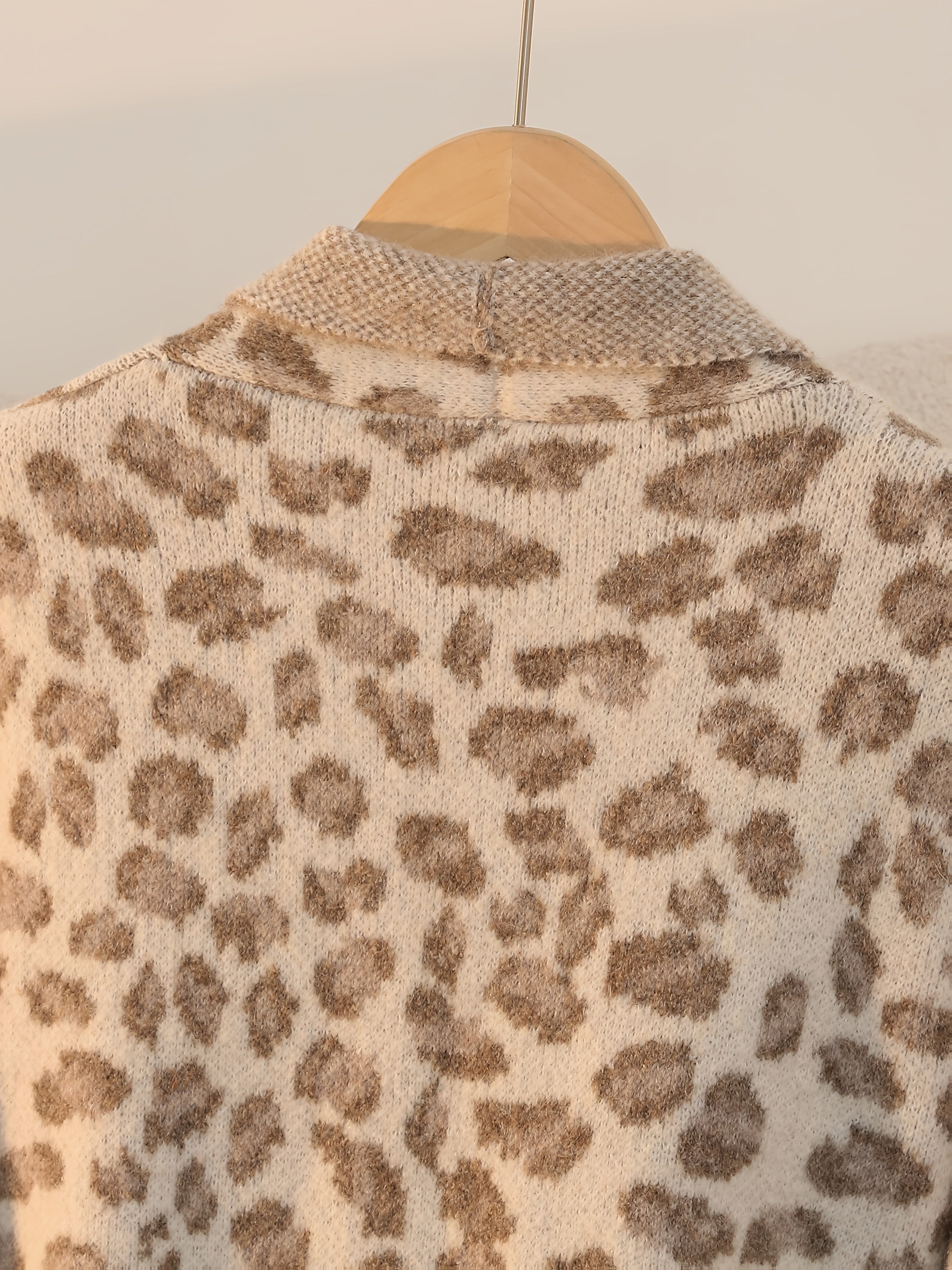 Leopard Print Cardigan