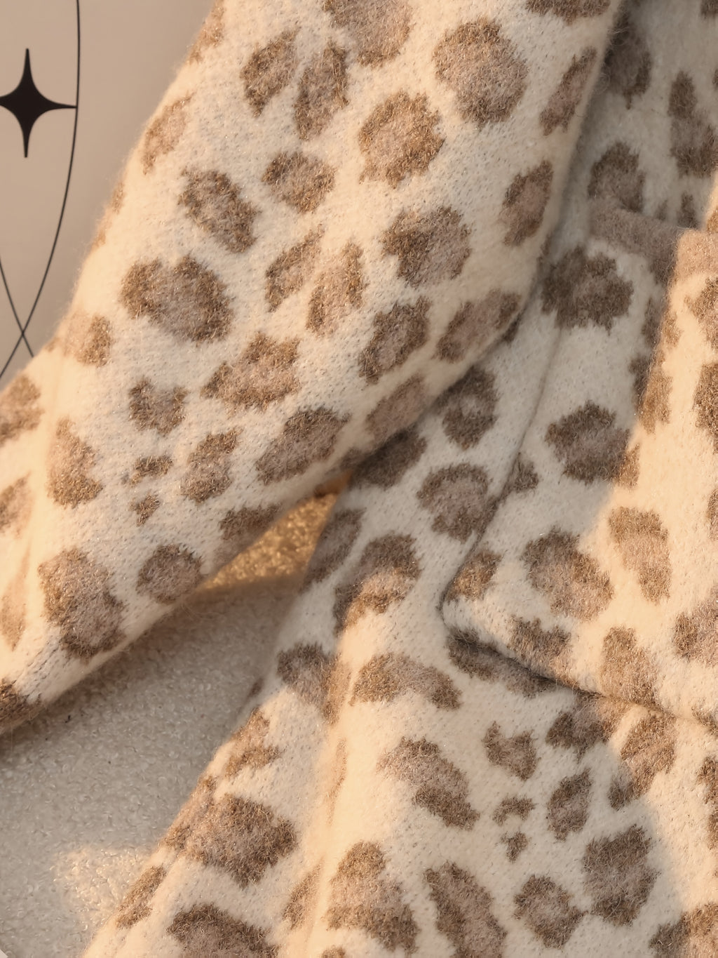 Leopard Print Cardigan