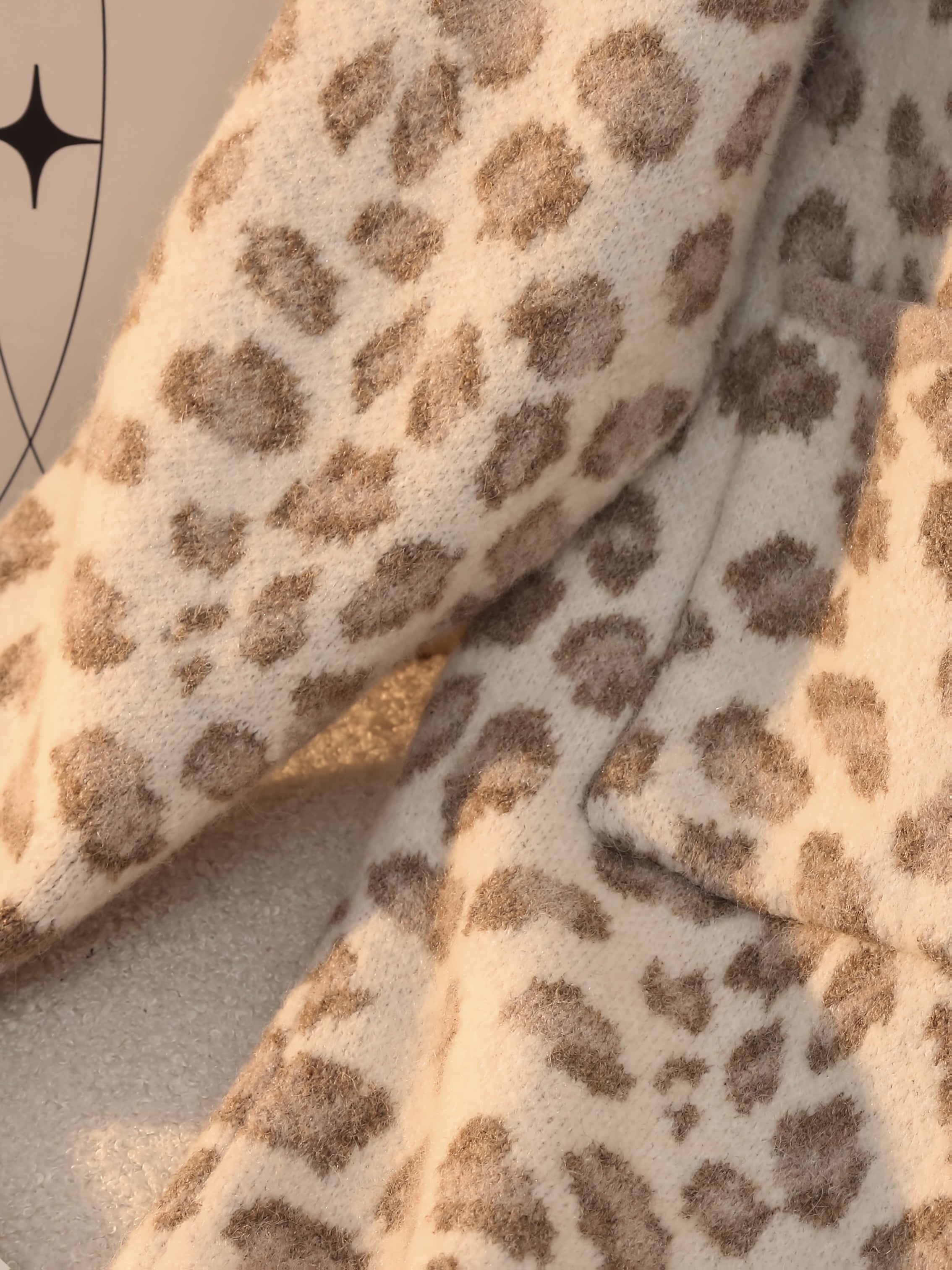 Leopard Print Cardigan