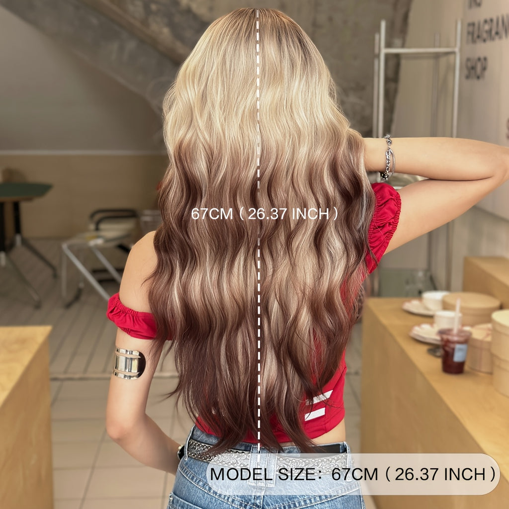 Long Water Wave Ombre Wig