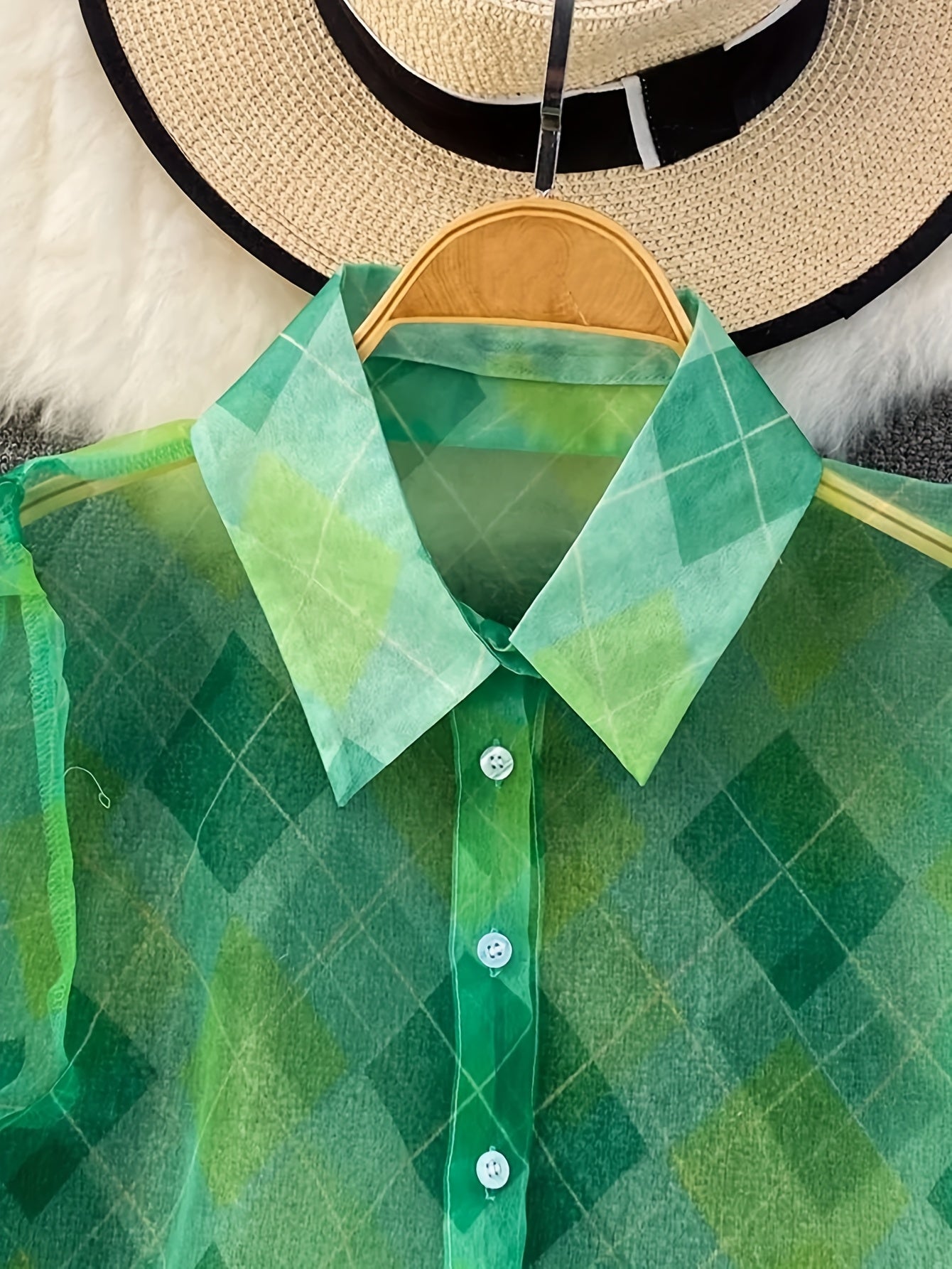 Lightweight Sheer Mesh Shirt