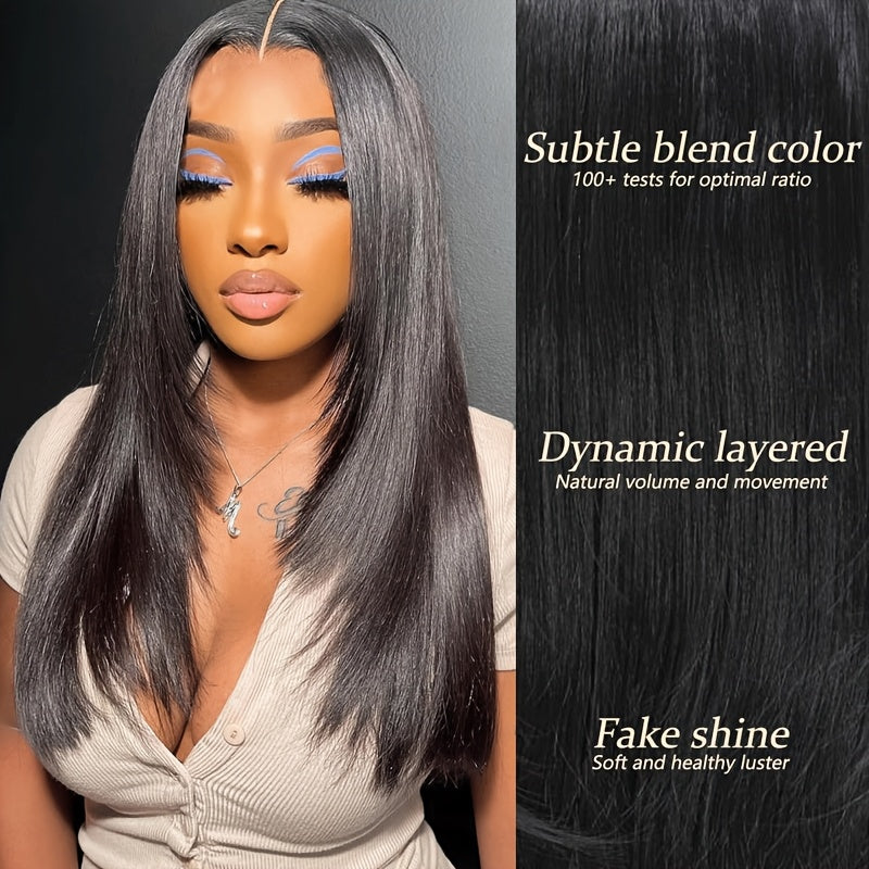 Glueless T-Part Synthetic Lace Front Wig