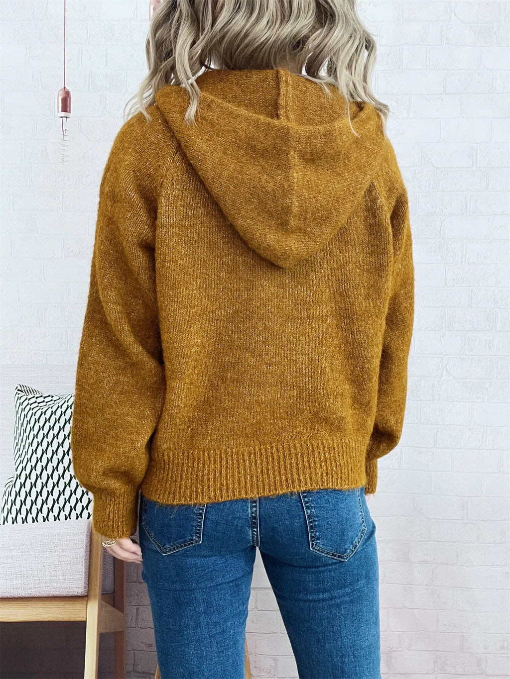 Macie's Quarter Zip Sweater