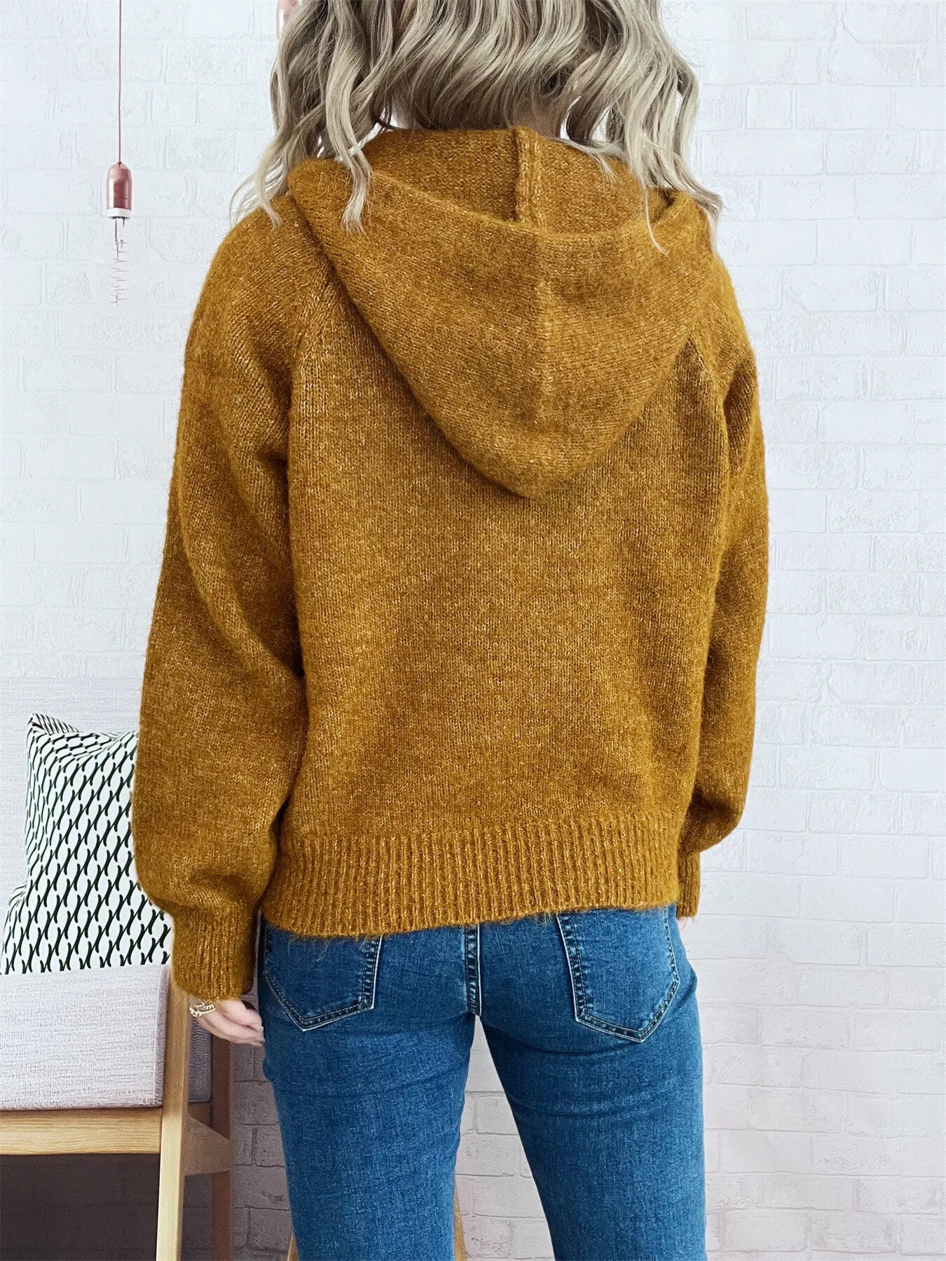 Macie's Quarter Zip Sweater