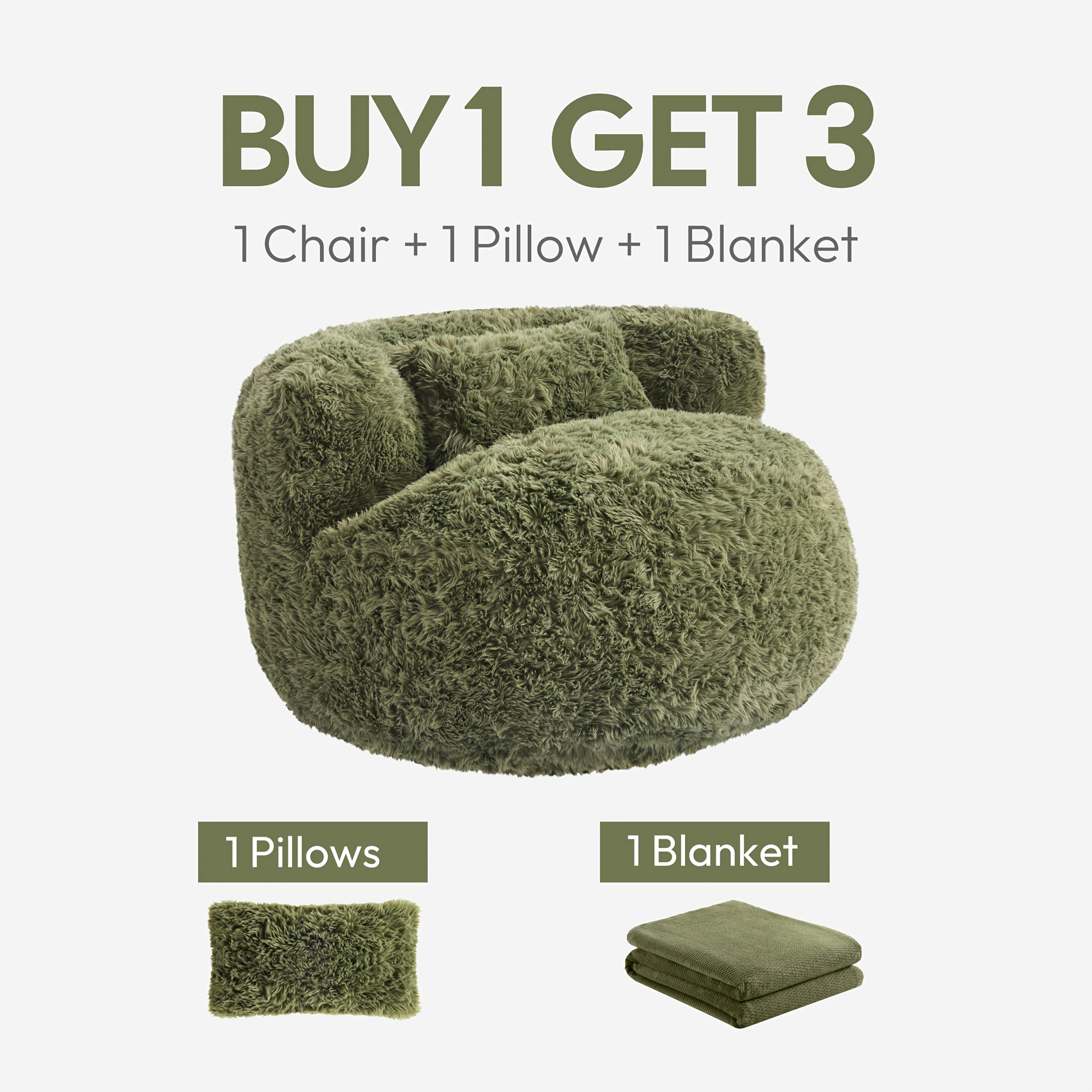 Fluffy Compression Sofa