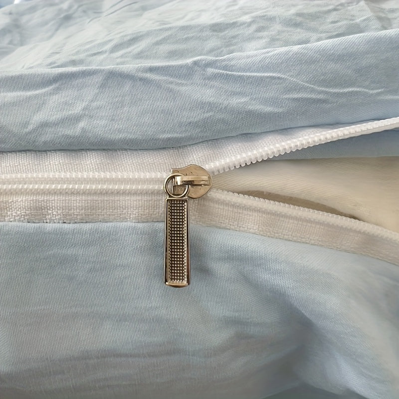 Teddy Bear Towel Bedding Set, Including 1 Duvet Cover, 1 Bed Sheet, And 2 Pillowcases