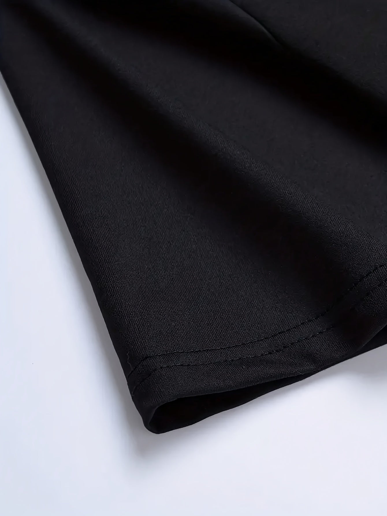 Short-Sleeved T-shirt with English Print