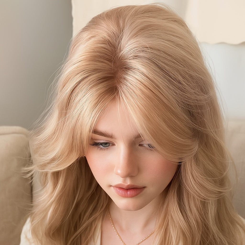 24 Inch Long Wavy Synthetic Hair Wig