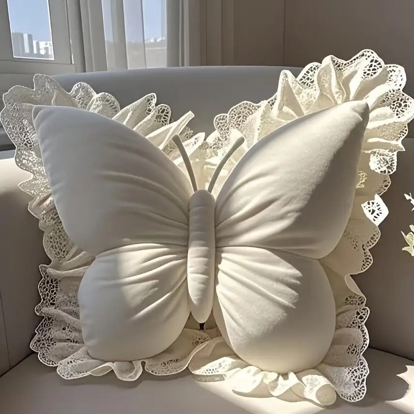 Butterfly-Shaped Pillow