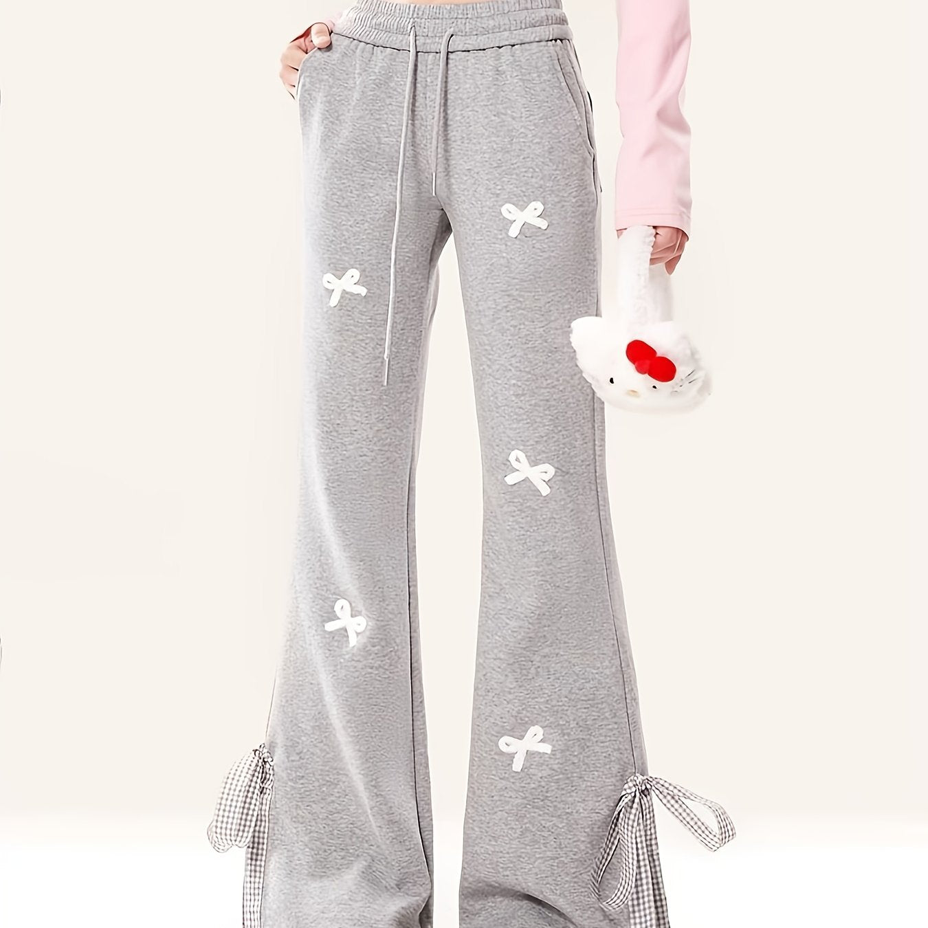 High-Waisted Flared Pants