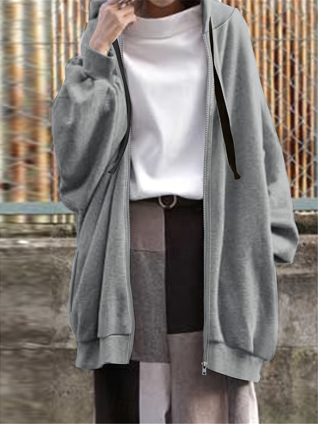 Full-Zip Hooded Jacket