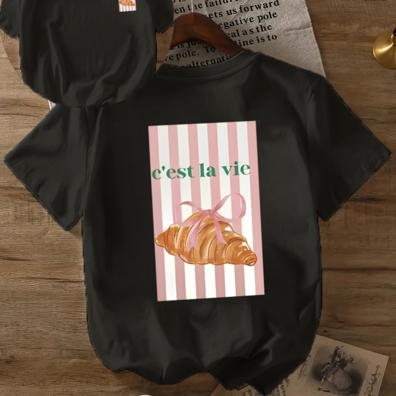 Casual Short Sleeve Crew Neck T-Shirt