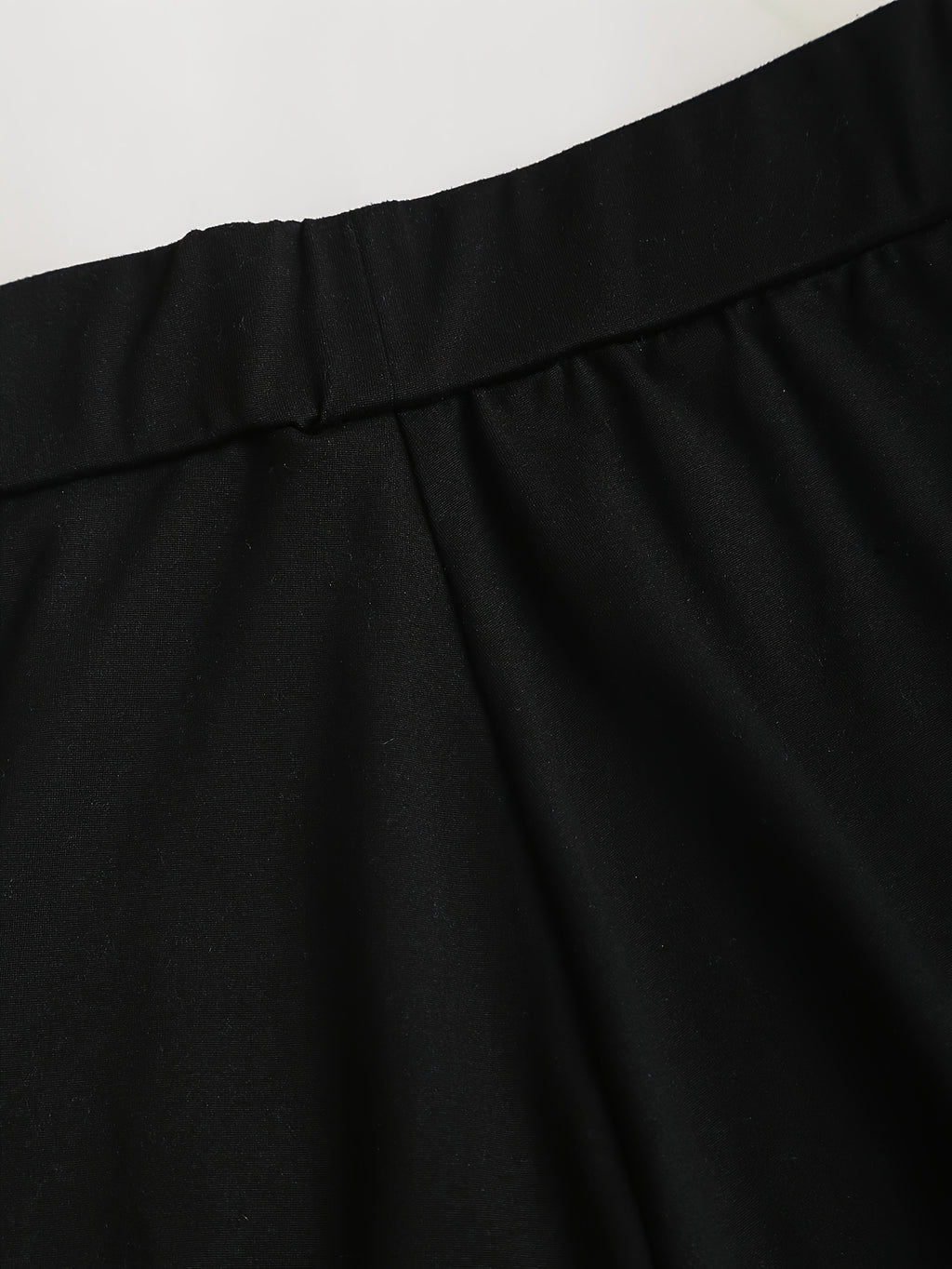 Women's Gothic Flared Pants with Contrast Lace and Tie-Up Design